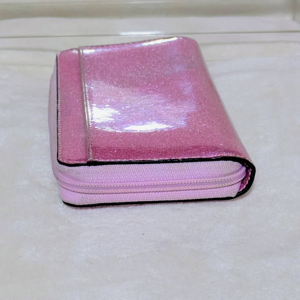 Women's KATE SPADE Mavis Street Needa Wallet Glittery Pink‎ Contemporary Rare